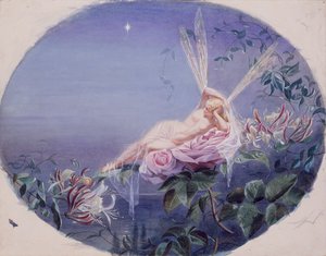 The Evening Star (wc & gouache på papper)
