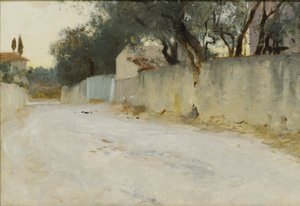 En väg i södern av John Singer Sargent