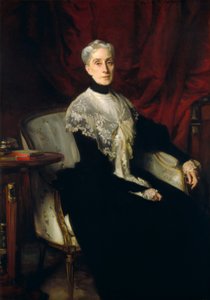 Ellen Peabody Endicott Mrs William Crowninshield Endicott, 1901. av John Singer Sargent