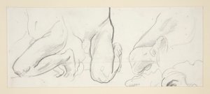 Knästående figurer av John Singer Sargent