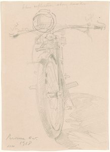 Motorcykel [recto], 1918. av John Singer Sargent