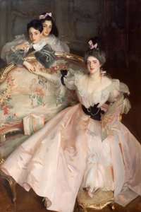 Fru Carl Meyer och hennes barn av John Singer Sargent