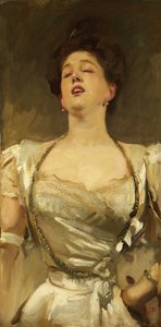 Mrs George Batten sjunger av John Singer Sargent