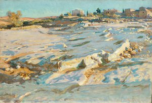 Nära Olivberget, Jerusalem, ca 1905-06 (olja på duk) av John Singer Sargent