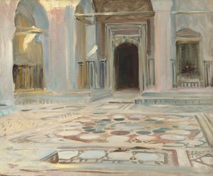 Trottoar, Kairo av John Singer Sargent