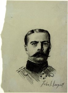 Porträtt av lord Kitchener av John Singer Sargent