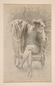Sittande figur av John Singer Sargent