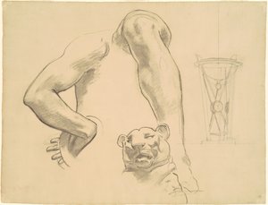 Studier för "Klassisk och romantisk konst" av John Singer Sargent