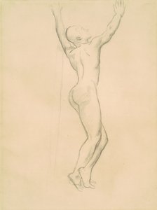Studie för Apollo och Daphne, ca. 1918. av John Singer Sargent