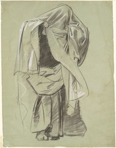 Studera för "Profeternas frise" av John Singer Sargent