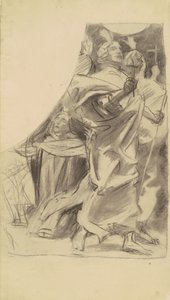 Study for Triumph of Religion, ca. 1903-1916. av John Singer Sargent