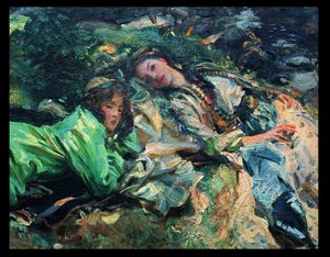 Bäcken av John Singer Sargent
