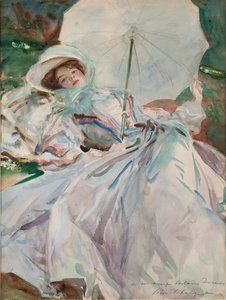 Damen med paraplyet, 1911.