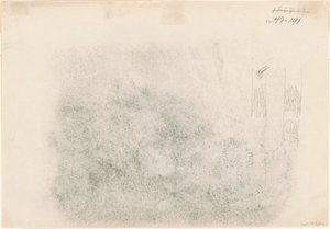 Trädstammar [verso] av John Singer Sargent