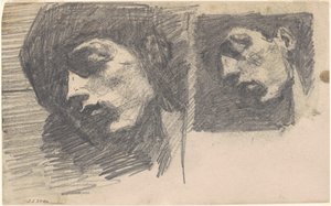 Två huvuden av John Singer Sargent