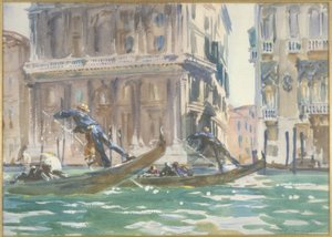 Utsikt över Venedig av John Singer Sargent