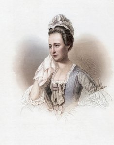 Dorothy Quincy Hancock Scott, Dorothy Quincy, Porträtt (färggravyr)