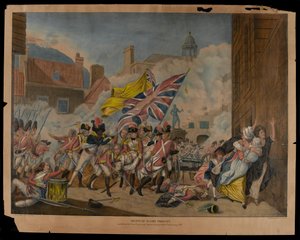 ? Major Piersons död och de franska truppernas nederlag på ön Jersey den 6 januari 1781? av John Singleton Copley