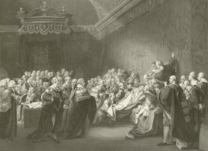 Earl of Chathams död av John Singleton Copley