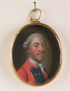 Miniatyrporträtt av Sir John St. Clair av John Singleton Copley