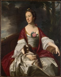 Fru Jerathmael Bowers av John Singleton Copley