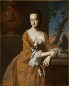 Mrs John Murray (Lucretia Chandler) (1730-68), 1763 av John Singleton Copley