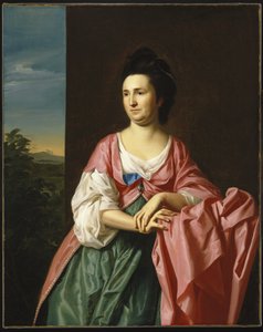 Mrs Sylvester Gardiner, född Abigail Pickman, tidigare Mrs William Eppes av John Singleton Copley