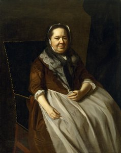 Porträtt av fru Paul Richard av John Singleton Copley