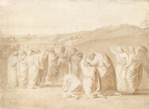 Studie för Ascension, 1774. av John Singleton Copley