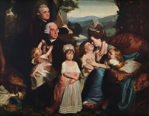 Familjen Copley, 1776-1777 av John Singleton Copley