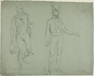 Två amerikanska officerare av John Singleton Copley