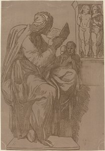 En sibyllläsning av John Skippe after Michelangelo