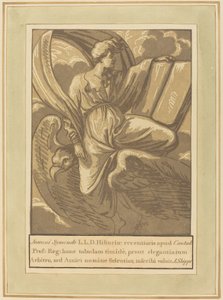 Sankt Johannes evangelisten av John Skippe after Parmigianino