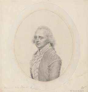 Porträtt av Lt. John Dighton av John Smart