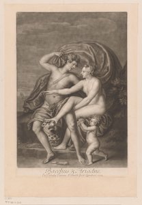 Bacchus hittar Ariadne på Naxos Bacchus och Ariadne (titel på objekt) Love affairs of the gods (serietitel) Loves of the Gods (serietitel)