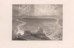 Chateau Gaillard, från öster av John Smith