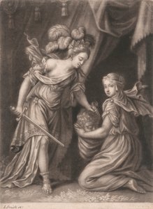 Judith med huvudet av Holofernes av John Smith