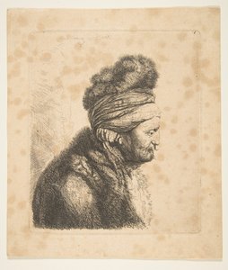 Det andra orientaliska huvudet omvänd kopia, 1700-talet.