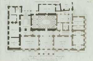 Chillington Hall: gravyr av John Soane