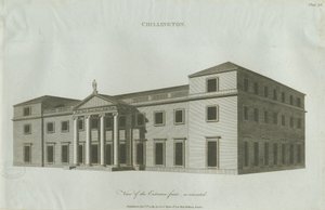 Chillington Hall: gravyr, 1789 av John Soane