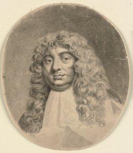 Huvud- och axelporträtt av en man, efter ett 1600-talsporträtt (The Earl of Lauderdale) av John Sparrow