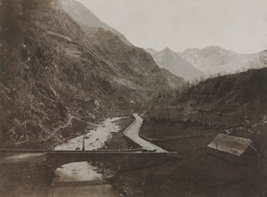 Utsikt längs vägen till Luz, Portugal