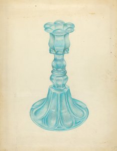 Ljusstake, c. 1940. av John Tarantino