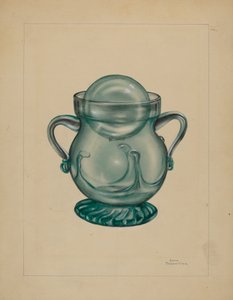 Sockerskål, ca. 1936. av John Tarantino