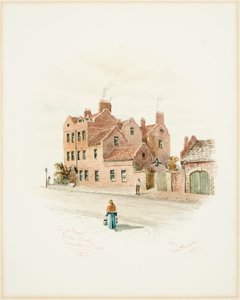 Cross House, Fenkle Street, Newcastle upon Tyne (färg)