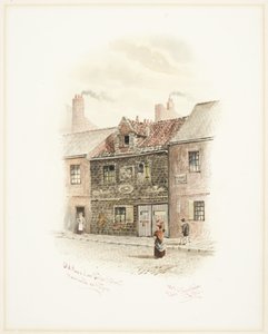 Old House Low Friar Street, Newcastle upon Tyne (färg)