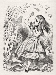 Alice - återvänder från av John Tenniel