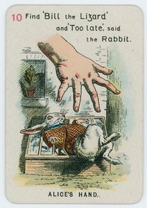 Alices hand av John Tenniel