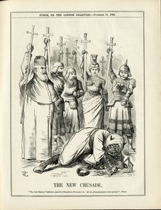 Illustration av John Tenniel (1820-1914) i Punch av John Tenniel