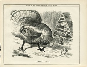 Illustration av John Tenniel (1820-1914) i Punch av John Tenniel